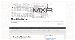 Desktop Screenshot of mixedrealitylab.org