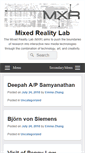Mobile Screenshot of mixedrealitylab.org